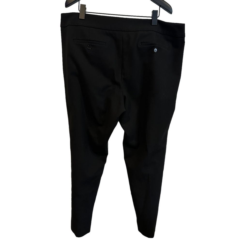 talbots signature pants‎ black career trousers women’s 16 plus size suit - Picture 2 of 5